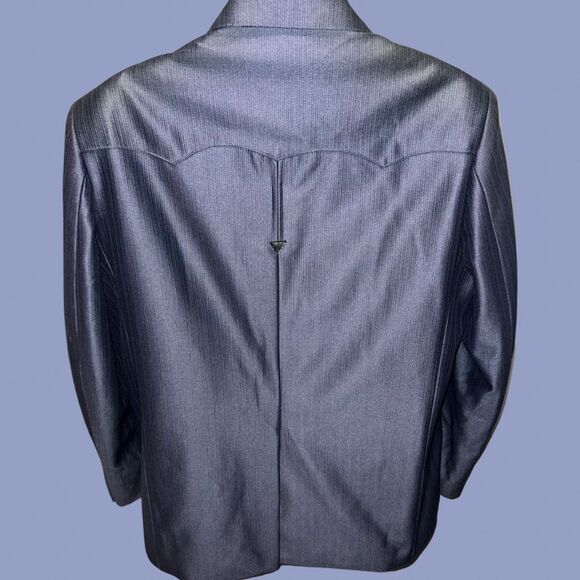 Vintage 80s Westerner Mens Rodeo Style Western Blazer Sport Coat Jacket Size 46 - Picture 5 of 5